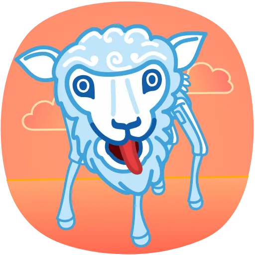 😴 Стикер «Cyber Girl» для Telegram