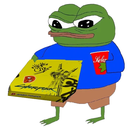 🍕 Стикер «Киберпук» для Telegram