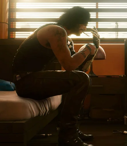 🚬 Стикер «Cyberpunk2077» для Telegram