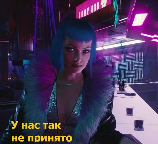 👾 Стикер «Cyberpunk2077» для Telegram