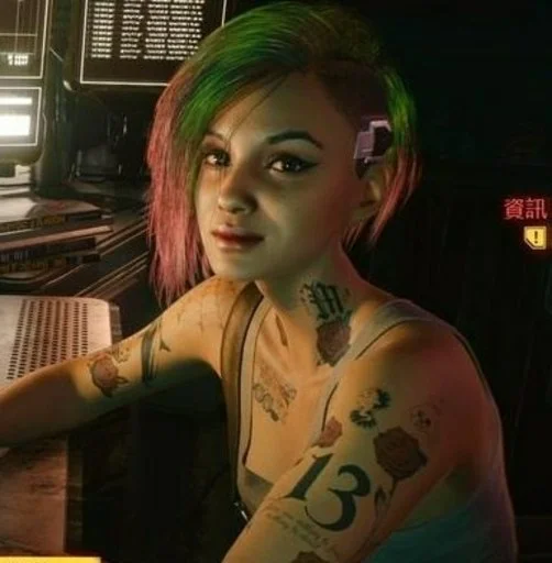 🙂 Стикер «Cyberpunk2077» для Telegram