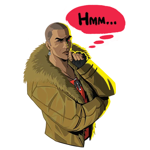 🧐 Стикер «Cyberpunk 2077» для Telegram