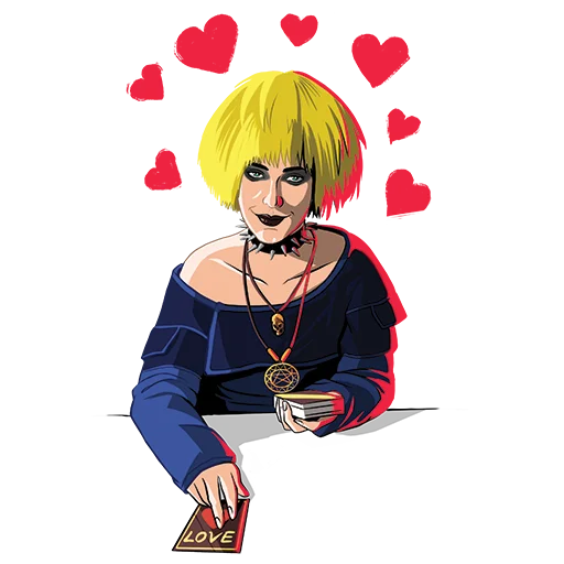 ❤️ Стикер «Cyberpunk 2077» для Telegram