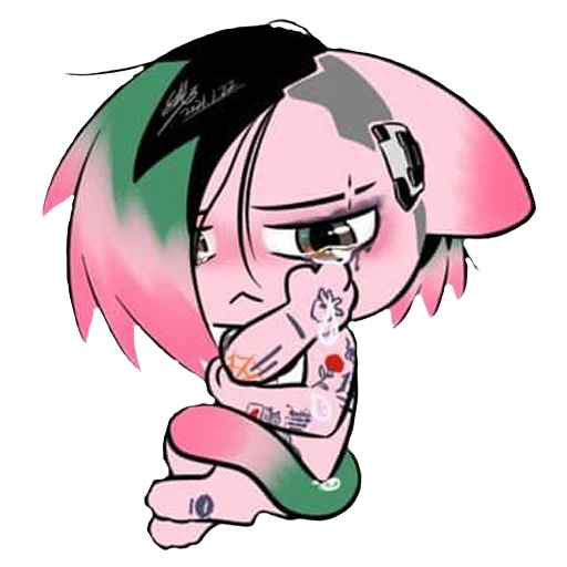 😭 Стикер «Cyberpunk 2077 Cats» для Telegram