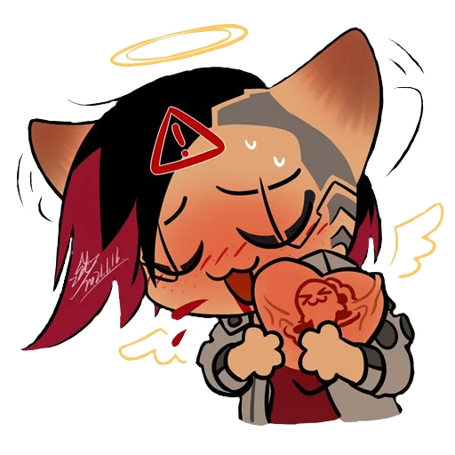 😍 Стикер «Cyberpunk 2077 Cats» для Telegram