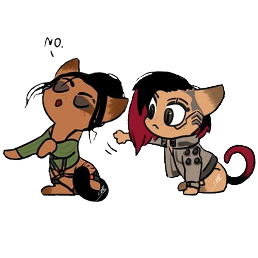👭 Стикер «Cyberpunk 2077 Cats» для Telegram