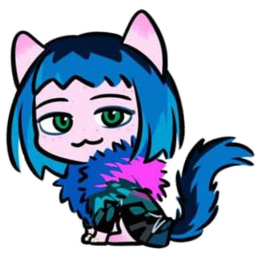 😏 Стикер «Cyberpunk 2077 Cats» для Telegram