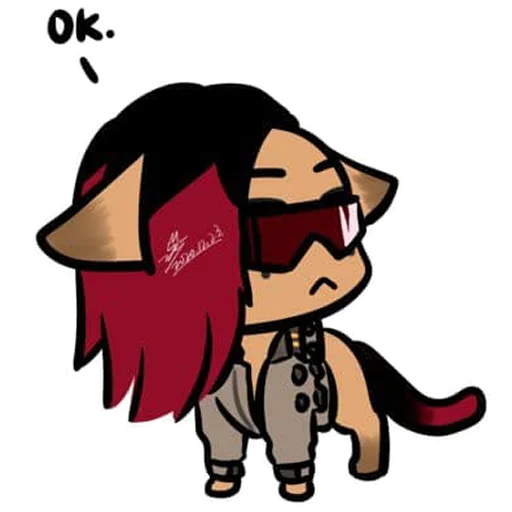 👌 Стикер «Cyberpunk 2077 Cats» для Telegram