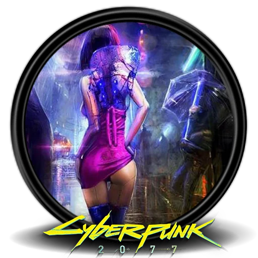 🍑 Стикер «cyberpunk» для Telegram