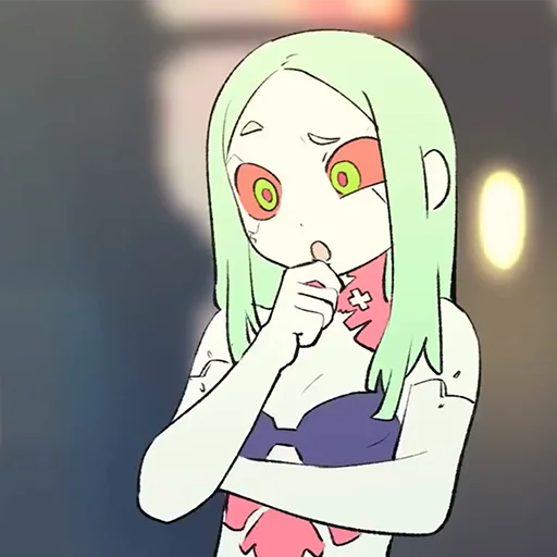 🤔 Стикер «Cyberpunk Edgerunners Rebecca» для Telegram