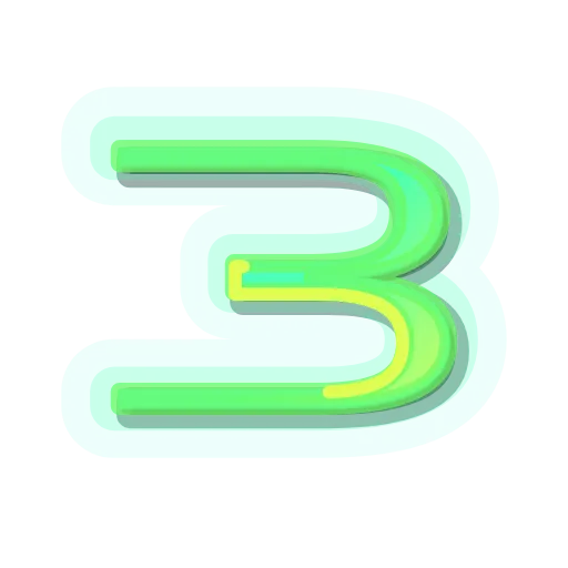 Стикер 10 #animated #decor #fonts #neon