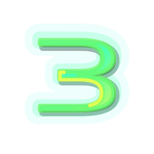 Стикер 57 #animated #decor #fonts #neon