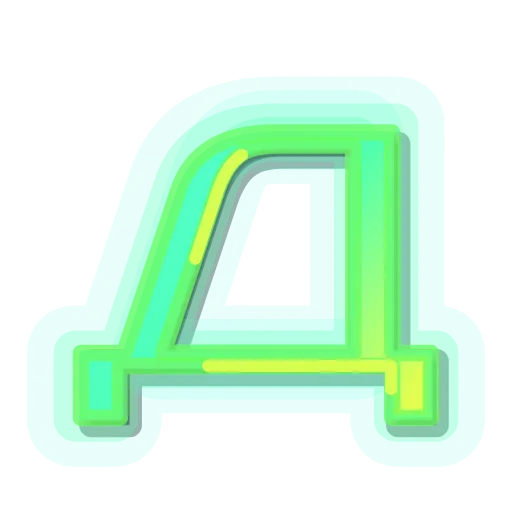 Стикер 6 #animated #decor #fonts #neon
