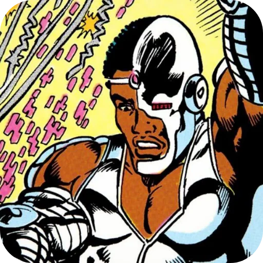 🙁 Стикер «Cyborg» для Telegram