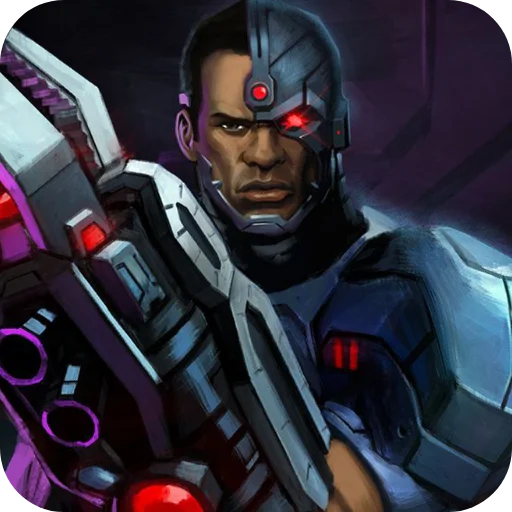 😑 Стикер «Cyborg» для Telegram