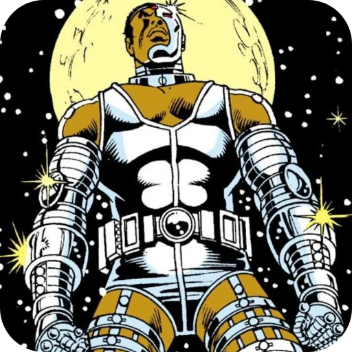 ⬛ Стикер «Cyborg» для Telegram