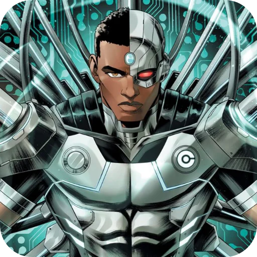❄ Стикер «Cyborg» для Telegram
