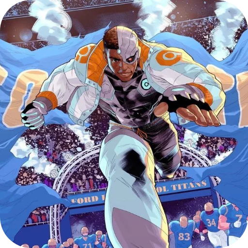 🏃‍♂ Стикер «Cyborg» для Telegram
