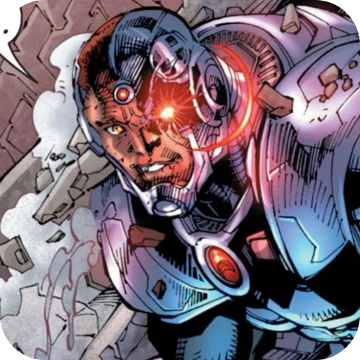 😈 Стикер «Cyborg» для Telegram
