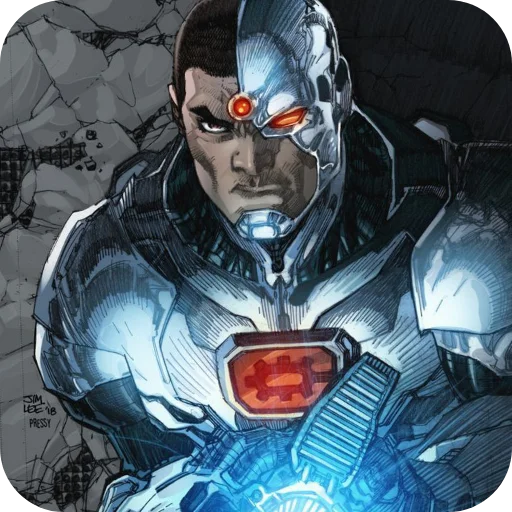 😠 Стикер «Cyborg» для Telegram