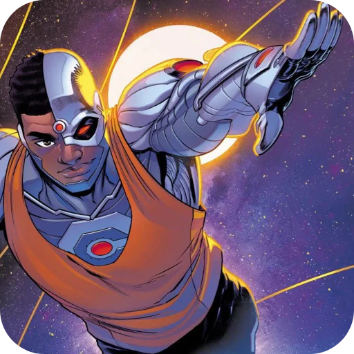 🪐 Стикер «Cyborg» для Telegram