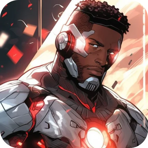 😒 Стикер «Cyborg» для Telegram