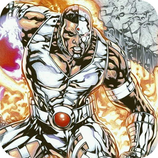 😠 Стикер «Cyborg» для Telegram