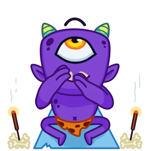 😌 Стикер «Cyclops Argu» для Telegram