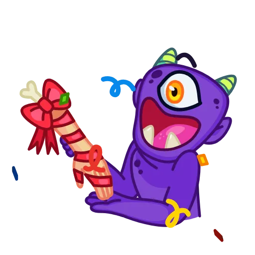 🥳 Стикер «Cyclops Argu» для Telegram