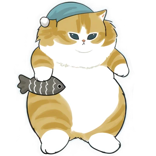 😑 Стикер «Нян котики» для Telegram
