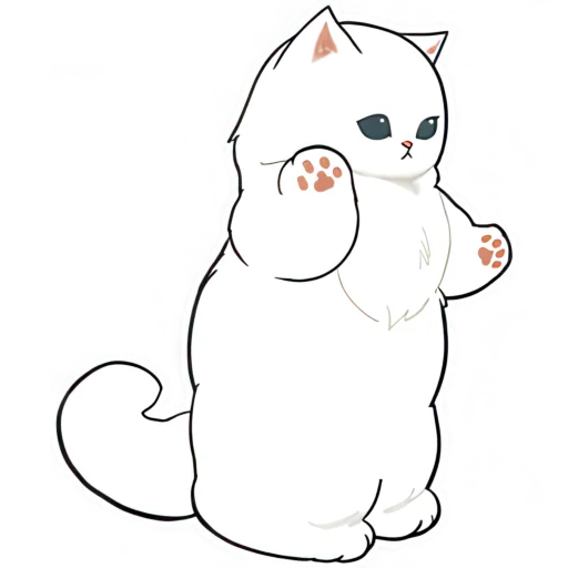 👋 Стикер «Нян котики» для Telegram
