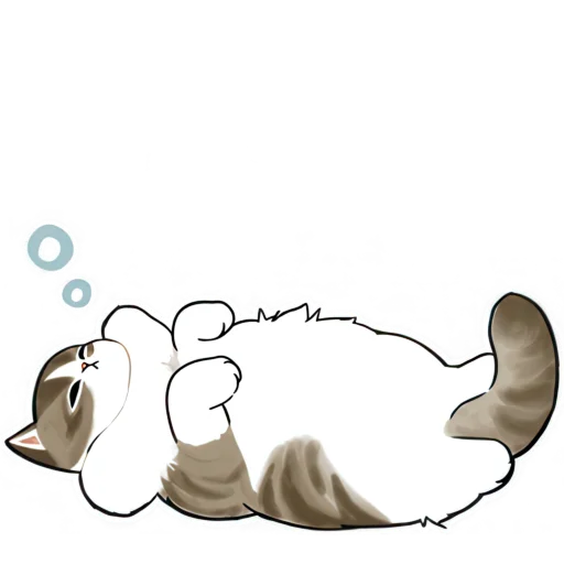 😴 Стикер «Нян котики» для Telegram