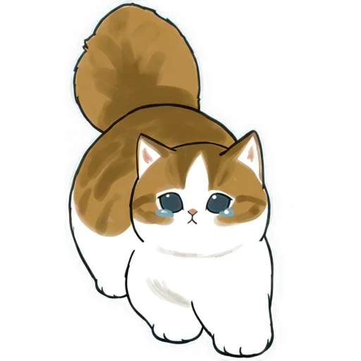 😭 Стикер «Нян котики» для Telegram