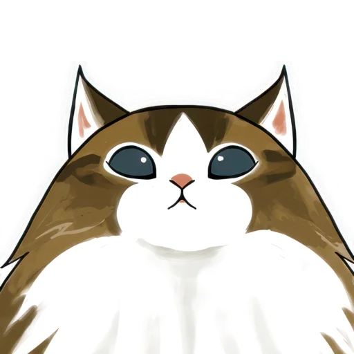 😶 Стикер «Нян котики» для Telegram