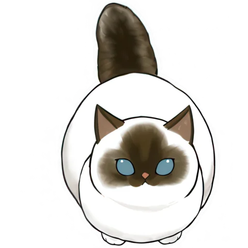 🤨 Стикер «Нян котики» для Telegram