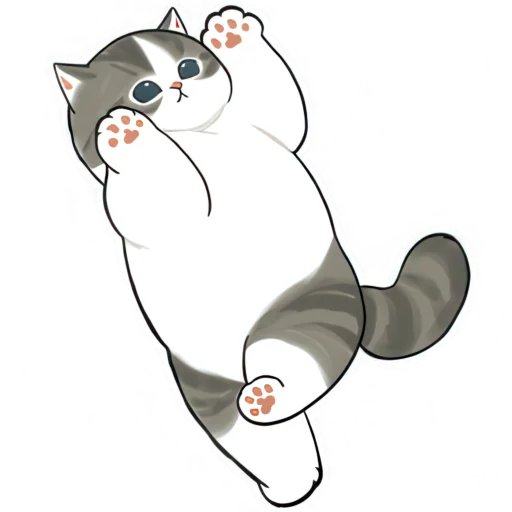 🐾 Стикер «Нян котики» для Telegram