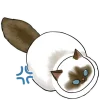 😤 Эмодзи «Нян котики» для Telegram