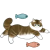 🤸‍♀ Эмодзи «Нян котики» для Telegram