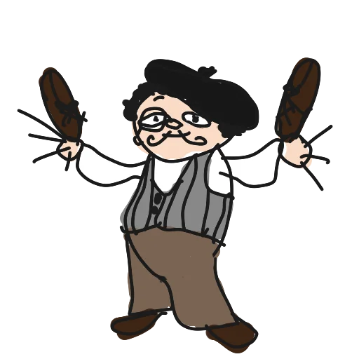 🥖 Стикер «НрИ» для Telegram