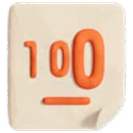 💯 Эмодзи «3D WORLD» для Telegram