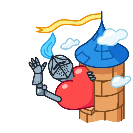 👋 Эмодзи «Date Knight» для Telegram