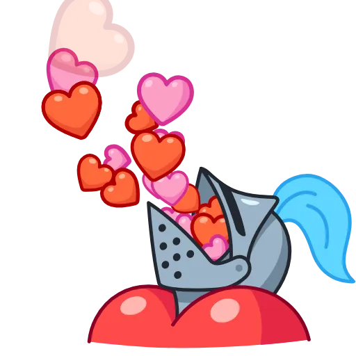 ❤️ Эмодзи «Date Knight» для Telegram