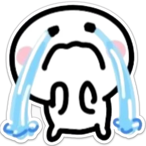 😭 Стикер «CuteMoji» для Telegram