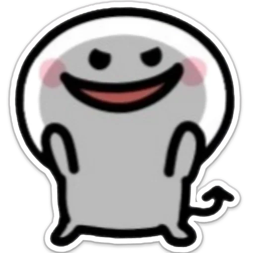 😈 Стикер «CuteMoji» для Telegram