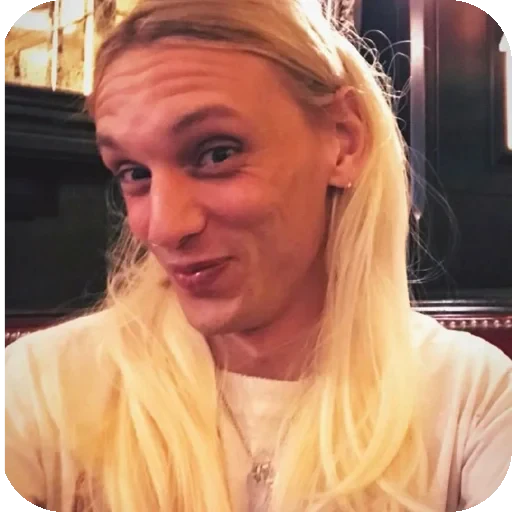 ❤ Стикер «Jamie Campbell Bower²Wilh El Mina» для Telegram