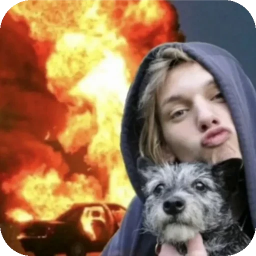 🦄 Стикер «Jamie Campbell Bower²Wilh El Mina» для Telegram