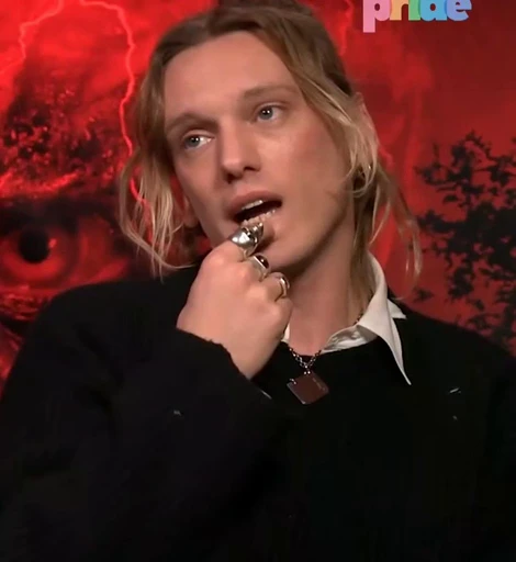 🤩 Стикер «Jamie Campbell Bower²Wilh El Mina» для Telegram