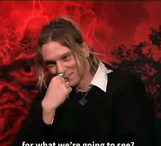 🤩 Стикер «Jamie Campbell Bower²Wilh El Mina» для Telegram