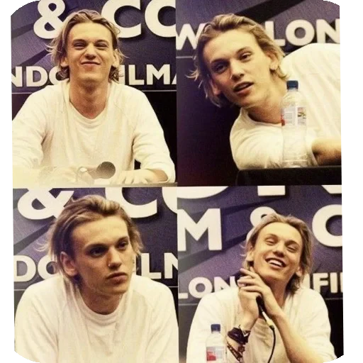 🦄 Стикер «Jamie Campbell Bower²Wilh El Mina» для Telegram