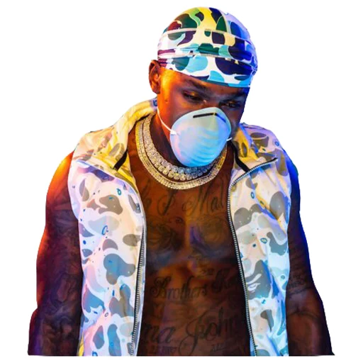 😷 Стикер «Dababy» для Telegram